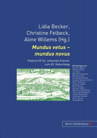 Kniha Mundus Vetus - Mundus Novus Lidia Becker