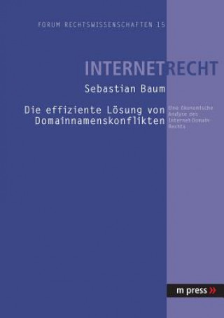 Book Effiziente Loesung Von Domainnamenskonflikten Sebastian Baum