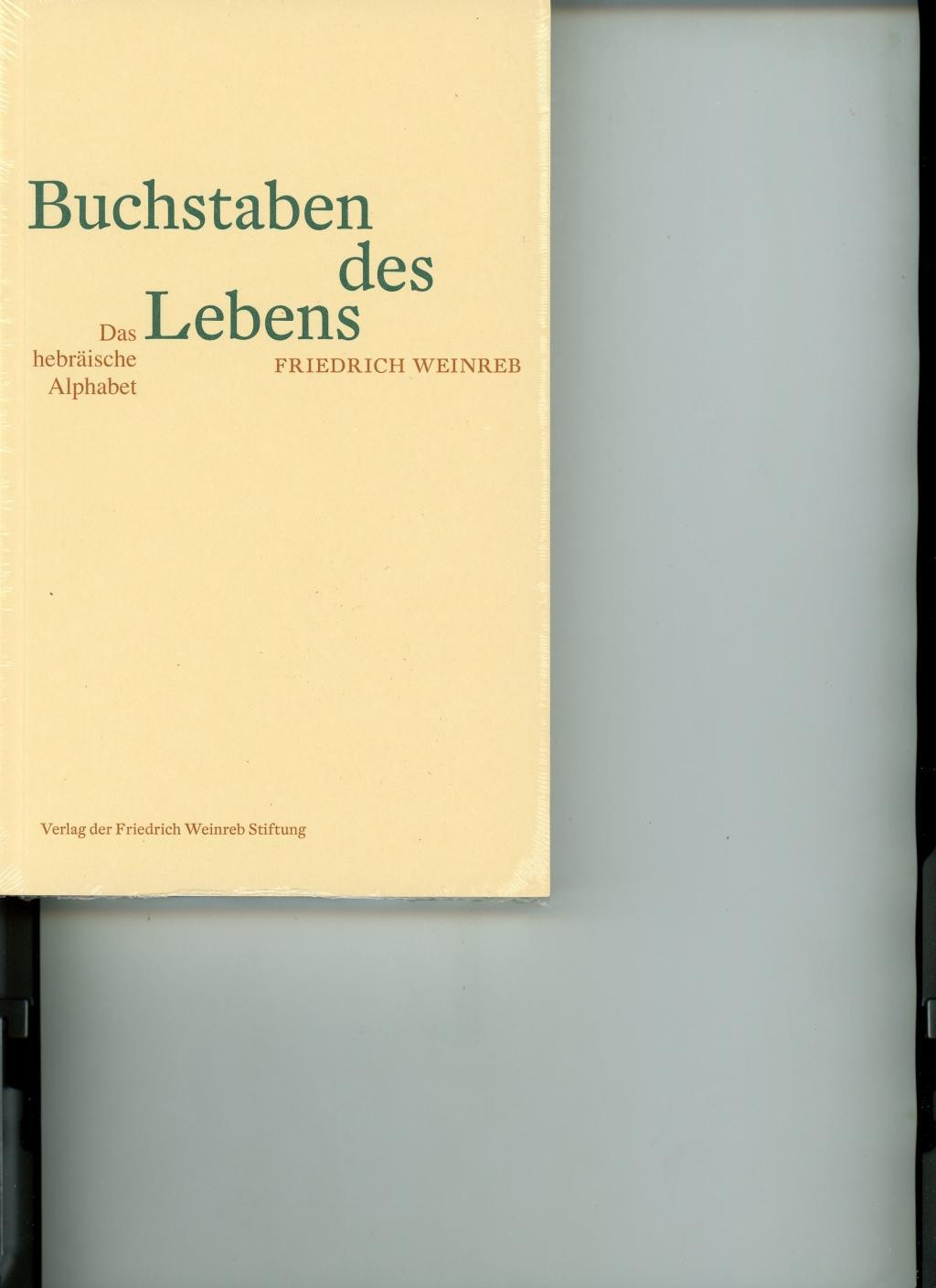 Carte Buchstaben des Lebens Friedrich Weinreb