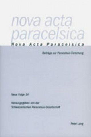 Książka Nova ACTA Paracelsica Alois M. Haas