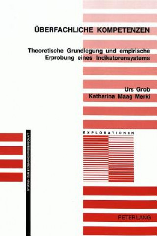 Kniha Ueberfachliche Kompetenzen Urs Grob