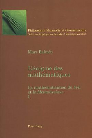 Könyv L'Enigme Des Mathematiques Marc Balm?s