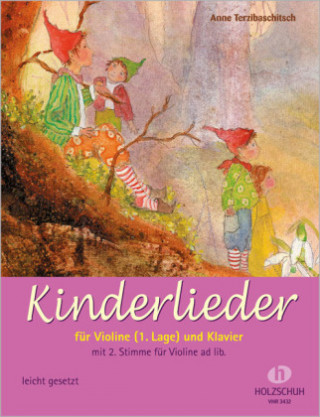 Buch Kinderlieder für Violine und Klavier Anne Terzibaschitsch