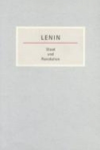 Kniha Staat und Revolution Wladimir I. Lenin