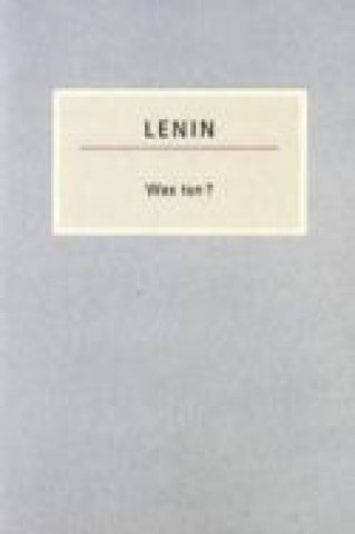 Carte Was tun? Wladimir I. Lenin