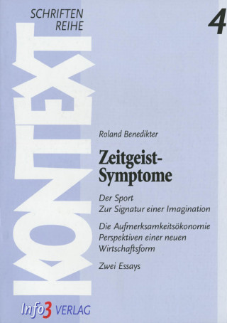 Kniha Zeitgeist-Symptome Roland Benedikter