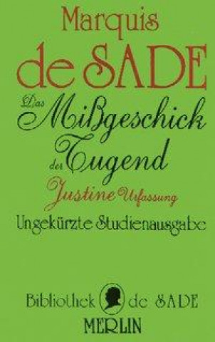 Könyv Das Mißgeschick der Tugend D. A. F. Marquis de Sade