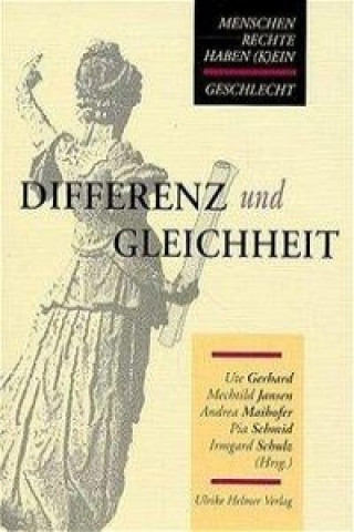 Kniha Differenz und Gleichheit Ute Gerhard