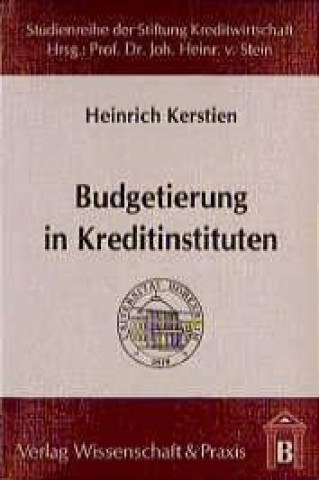 Carte Budgetierung in Kreditinstituten Heinrich Kerstien