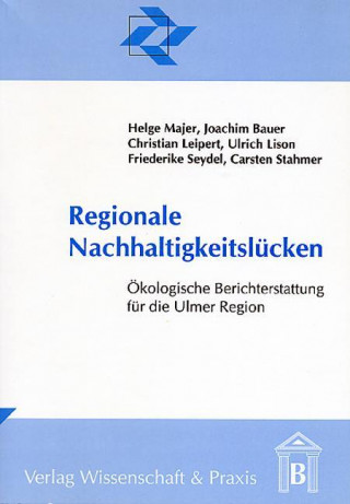 Buch Regionale Nachhaltigkeitslücken Helge Majer