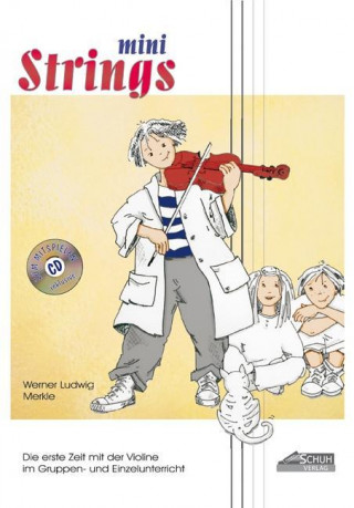 Kniha Mini Strings 1 (mit Begleit-CD) Werner Merkle