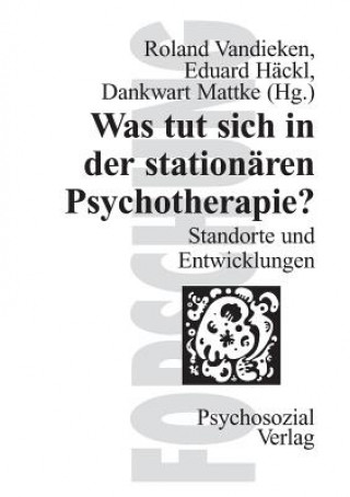 Kniha Was tut sich in der stationaren Psychotherapie? Roland Vandieken