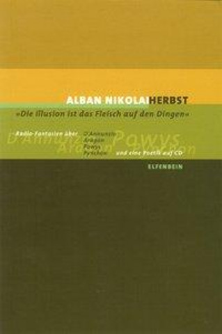 Książka "Die Illusion ist das Fleisch auf den Dingen" Alban Nikolai Herbst