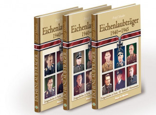 Kniha Eichenlaubträger 1940 - 1945 3 Bde Fritjof Schaulen
