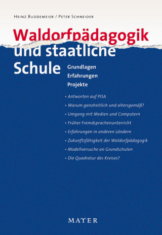 Carte Waldorfpädagogik und staatliche Schule Heinz Buddemeier