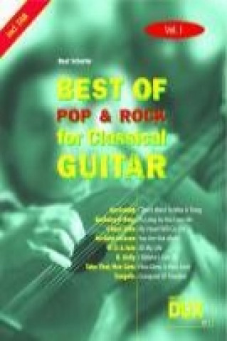 Kniha Best of Pop & Rock for Classical Guitar Vol. 1 Beat Scherler
