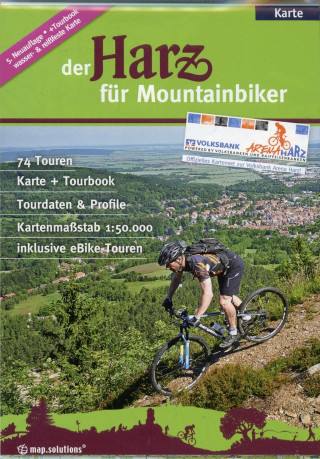 Carte Der Harz für Mountainbiker 