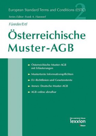 Knjiga Österreichische Muster-AGB Hannes Füreder