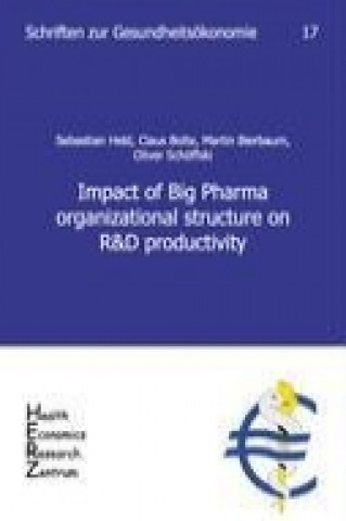 Kniha Impact of Big Pharma organisational structure on R&D productivity Sebastian Held