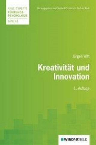 Kniha Kreativität und Innovation Jürgen Witt