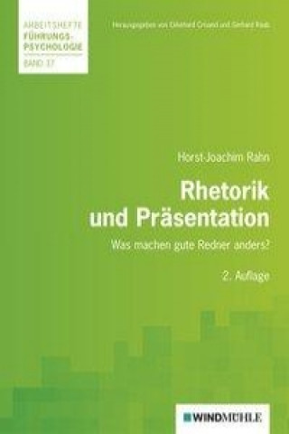 Книга Rhetorik und Präsentation Horst-Joachim Rahn
