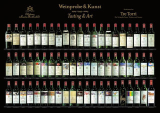 Tiskanica Mouton Rothschild/Weinprobe 1924/45-2003/Poster Ralf Frenzel