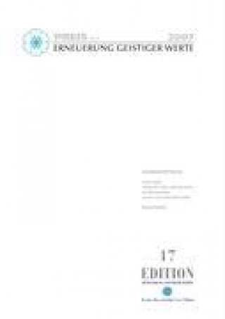 Kniha Sonderpreis zur Erneuerung geistiger Werte 2007 Elena Fischer