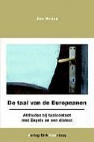 Kniha De taal van de Europeanen Jan Kruse