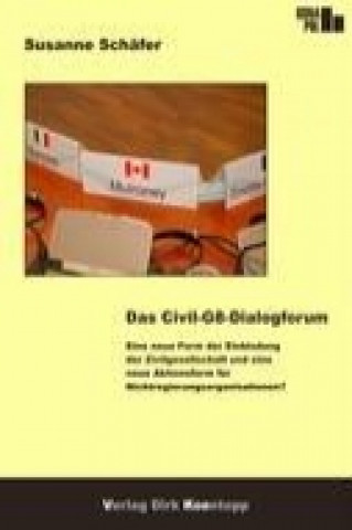 Kniha Das Civil-G8-Dialogforum Susanne Schäfer