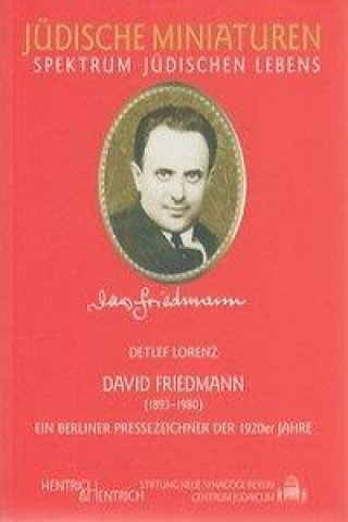 Kniha David Friedmann (1893 - 1980) Detlef Lorenz