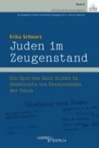 Könyv Juden im Zeugenstand Erika Schwarz