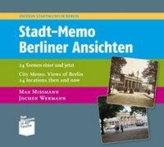 Játék Stadt-Memo Berliner Ansichten Ines Hahn