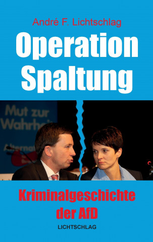 Kniha Operation Spaltung André F. Lichtschlag