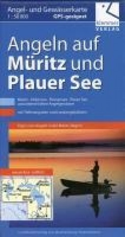 Nyomtatványok Angel- und Gewässerkarte Müritz und Plauer See 1:50.000 Christian Kuhlmann