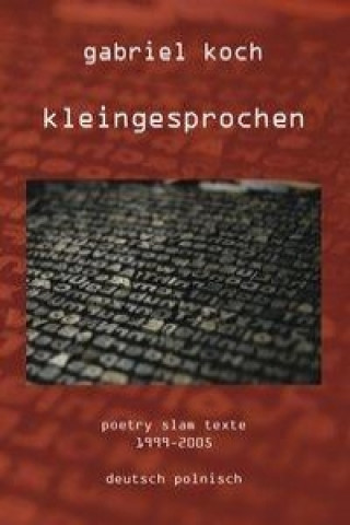 Kniha kleingesprochen Gabriel Koch