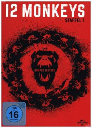 Videoclip 12 Monkeys. Staffel.1, 4 DVDs Christopher Gay