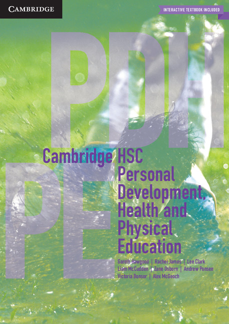 Carte HSC Personal Development, Health and Physical Education Gareth Hawgood
