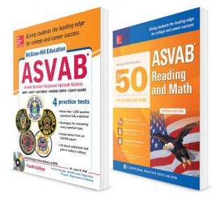 Carte McGraw-Hill Education ASVAB 2-Book Value Pack Dr Janet Wall