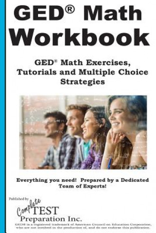 Kniha GED Math Workbook Complete Test Preparation Inc