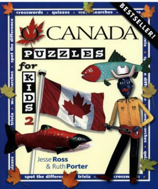 Książka O Canada Puzzles for Kids Book 2 Jesse Ross