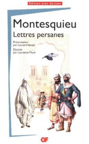 Kniha Lettres persanes Charles-Louis de Montesquieu