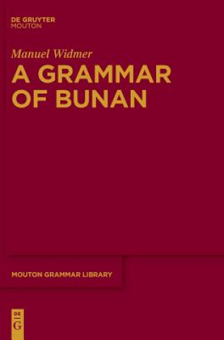 Book Grammar of Bunan Manuel Widmer
