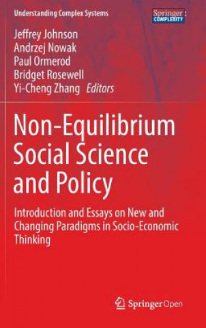 Book Non-Equilibrium Social Science and Policy Jeffrey Johnson