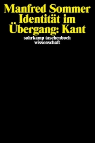 Könyv Identität im Übergang: Kant Manfred Sommer