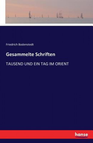 Book Gesammelte Schriften Friedrich Bodenstedt