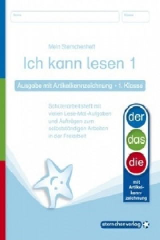 Könyv Ich kann lesen 1 - Ausgabe mit Artikelkennzeichnung (DaZ) - 1. Klasse Katrin Langhans