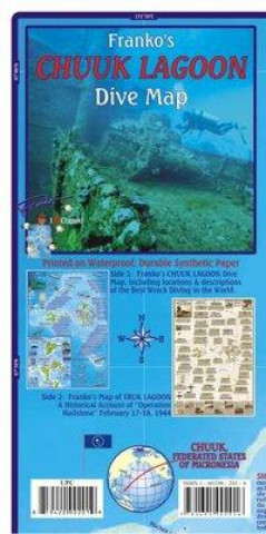 Tiskovina Franko Map Chuuk Guide Map 
