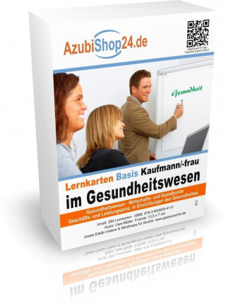 Joc / Jucărie AzubiShop24.de Basis-Lernkarten Kaufmann / Kauffrau im Gesundheitswesen Uwe Müller