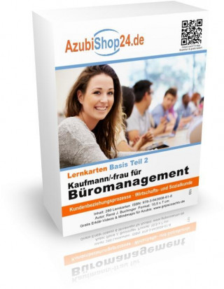 Joc / Jucărie AzubiShop24.de Basis-Lernkarten Kaufmann / Kauffrau für Büromanagement Teil 2 René J. Buchinger