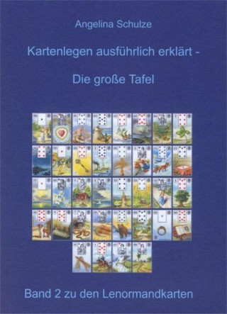 Könyv Kartenlegen ausführlich erklärt: Die grosse Tafel Angelina Schulze